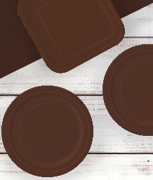 Brown Coloured Themed Party Supplies | Party Save Smile